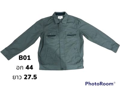 เสื้อช้อปช่าง เสื้อช้อปใส่ทำงาน สินค้ามือ2 จากญี่ปุ่น เกาหลี B01-B08