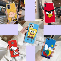 Flexible TPU เคสโทรศัพท์ หรับ Tecno Spark 15 8 7P 6 2 5 16 17P 17 Camon 4 POP 7 Go AIR Pro Lite ProDK-13 Birds angry