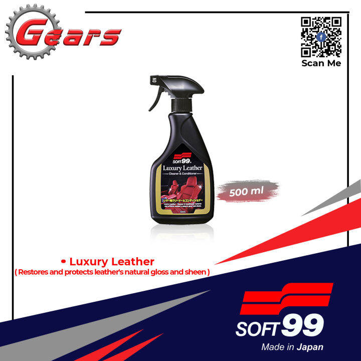 Soft99 Luxury Leather Cleaner & Conditioner Lazada PH