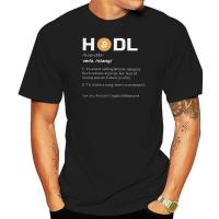 Bitcoin Cryptocurrency Miners Meme Creative Tshirt For Men Hodl Definition Basic T Shirt Gift Clothes Gildan