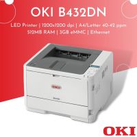 เครื่องปริ๊น Printer Laser Oki B432dn (OKI-45762013)