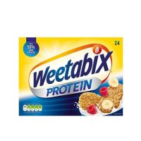 New Normal ? (x 1) Weetabix High Protein Wholegrain Wheat Cereal x 24 Biscuits  วีทาบิ๊ก ซีเรียลธัญพืชโปรตีนสูงข้าวสาลีอบกรอบ  24 Biscuits