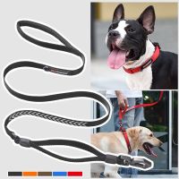 Dogness Pet Dog Leash Harness Adjustable Nylon Dog Collar Reflective Dog Collar Leash For Small Medium Large Dogs All Weather Collars