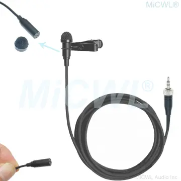 Lapel mic for Sennheiser G4 Wireless Lavalier Unidirectional Clip on  Microphone