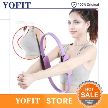 Yoga Circle Pilates Ring Lightweight Portable Non-slip Men Women Gym  Fitness Workout Sports Keep Fit Equipment