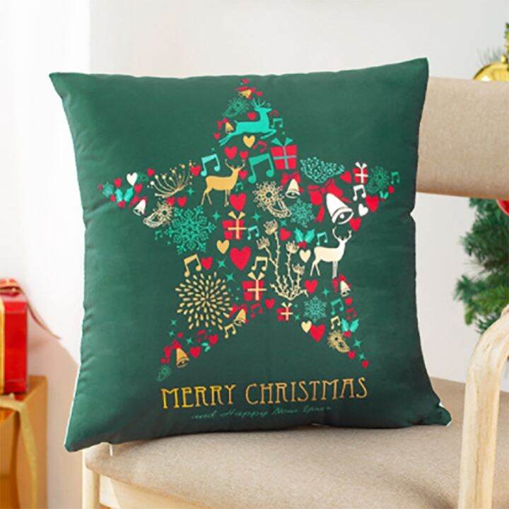 glowing-merry-christmas-gift-cushion-cover-home-sofa-seat-decorative-pillow-cover-super-sofa-bell-snow-pillow-case-4-pcs