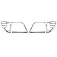 For Toyota Land Cruiser Prado J90 FJ90 1996-2002 ABS Chrome accessories plated Head Light Lamp Cover Trim