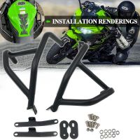 2021ป้องกันเครื่องยนต์มอเตอร์ไซค์กันชนโครงตัวถังรถสำหรับ KAWASAKI NINJA400 NINJA250 NINJA 400 Z400 250 2018-2021