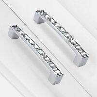 【CW】 2PCs Glass Knobs Cabinet Cupboard Drawer Door Handles Hardware Pulls Fecoration