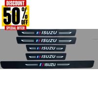 1ชุด มี 4 ชิ้น ประตูรถด้านข้างฐานเหยียบแถบคาร์บอนไฟเบอร์หนังสติกเกอร์ป้องกันรอยขีดข่วนสำหรับ ISUZU #สติ๊กเกอร์ติดรถ ญี่ปุ่น  #สติ๊กเกอร์ติดรถยนต์ ซิ่ง  #สติ๊กเกอร์ติดรถยนต์ 3m  #สติ๊กเกอร์ติดรถ
