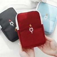 Mini Travel Carrying Organizer Case Storage Bag Digital Cable Portable Bag Data Package Gadget Electronics Accessories Pouch