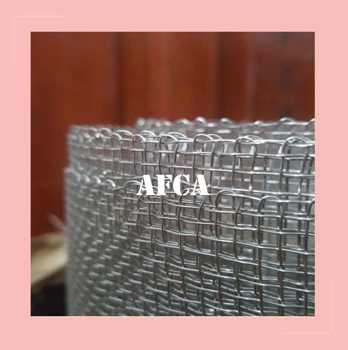 Wire Mesh Saringan SS 201 #8 , #10 , #12 Tebal , Lebar 1.6 Meter ...