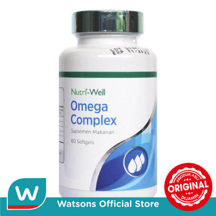 Nutriwell Omega Complex 60'S | Lazada Indonesia