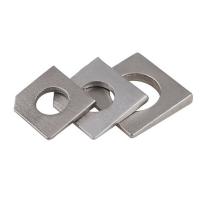 M6-M30 GB853 Square Bevel Mesin Cuci 304 Stainless Steel Square Lancip Gasket untuk Slot Bagian