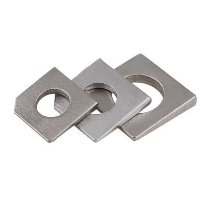 【CW】 M6-M30 GB853 Square Bevel Washers 304 Stainless Steel Taper Gasket For Slot Section