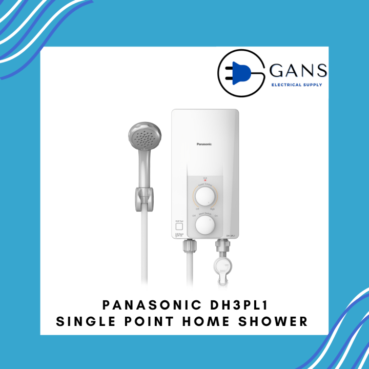 panasonic single point shower heater DH3PL1 panasonic home shower