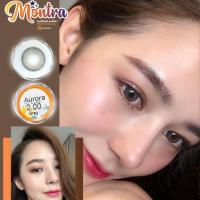 ?ปังกว่านี้ ไม่มีอีกแล้ว คอนแทคเลนส์ มีทุกค่าสายตา? Montra Aurora Gray Brown -0.50 ถึง -10.00 DIA 14.5mm ?แถมตลับ?บิ๊กอายนำเข้าเกาหลี เลนส์กรองแสง