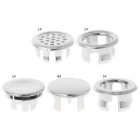 Bathroom Basin Sink Overflow Ring Six-foot Round Insert Hole Cover