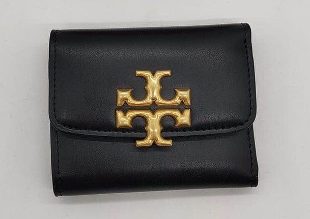 TORY BURCH WOMEN ELEANOR COMPACT SHORT WALLET | Lazada