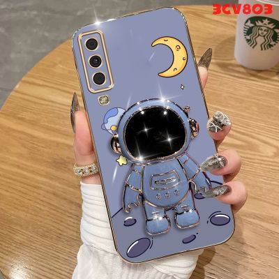 ✼♟✘ เคส SAMSUNG A7 2018 A50 A70 A50S A30S เคสโทรศัพท์มือถือ ซิลิโคนนิ่ม กันกระแทก พร้อมที่ตั้งวาง สําหรับ DDYZJ04