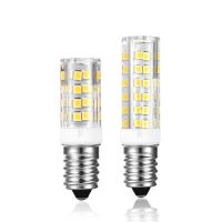 [HOT QQZIWWUJJWG 104] 10X E14หลอดไฟ LED 4วัตต์52LEDS 6วัตต์76LED 220โวลต์ Bombillas นำแสงข้าวโพดหลอดไฟ SMD2835คริสตัลโคมระย้า E14หลอดไฟแสงแทนที่ฮาโลเจน