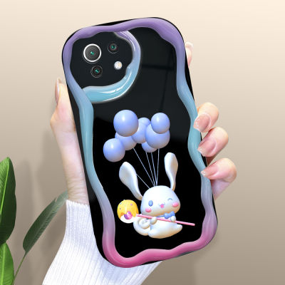 Serpens สำหรับ Xiaomi 11 11 Lite 11 Lite 5G 11 Lite 5G NE 12 Lite 5G 12 Lite 5G 12T 12T 5G เคสโทรศัพท์การ์ตูน Sanrio มีเนื้อครีมและขอบลอนปกอ่อน