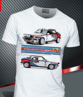 T-Shirt Uomo Lancia Delta Martini Racing Evo Hf Integrale Rally Legend Fb Tee 2019 New Fashion Men Casual Slim Fit T-Shirt XS-4XL-5XL-6XL