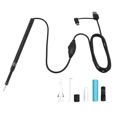 5.5mm USB Ear Pick Endoscope Mini Camera Ear Cleaner Borescope Support Mobile Phone System Ear Wax Cleaning Tools EK-New