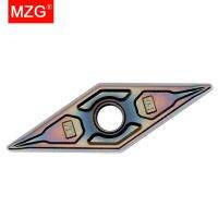 MZG 10pcs VNMG 160404 08 ZP1530 เม็ดมีดคาร์ไบด์แบบถอดเปลี่ยนได้ที่เป็นของแข็งสําหรับ CNC Titanium Hard Steel Boring Turning Cutting Tools Holder