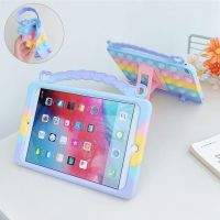 Silicone Tablet Stand Case For Ipad Mini 6 Air 1 2 3 10.5 4 5 10.9 10Th 2022 10.2 2019 2020 Pro 11 2021 9.7 2018 2017 Kids Cover