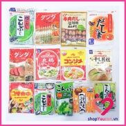 Hạt Nêm, Gia Vị Ăn Dặm Đủ Loại Nhật Bản Cho Bé DATE T4 2022-T8 2023