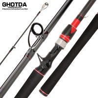 GHOTDA 2.12.42.73.0m Casting Spinning Fishing Rod 4 Sections Baitcasting Travel pesca M Power Lure Rod