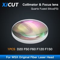 เลเซอร์ D20 XJCUT Collimator โฟกัส1064Nm ควอตซ์หลอม Sillica สำหรับการเชื่อมไฟเบอร์เลเซอร์ Qilin Wsx