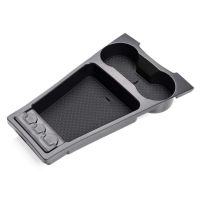 ∈✐▫ Car Organizer Box for Toyota Prius 30 XW30 2010 2011 2012 2013 2014 2015 Armrest Storage Container Holder Flocking Accessories