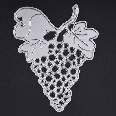 YLCD492 Grape Metal Cutting Dies For Scrapbooking Stencils DIY Album Paper Cards Decoration Embossing Folder Die Cuts Template  Scrapbooking