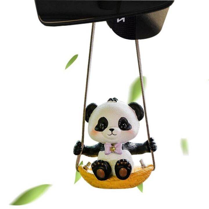 dfthrghd-car-pendant-cute-anime-car-swinging-ornament-birthday-gift-auto-decoration-mirror-hanging-ornaments-interior-gypsum-swing-duck