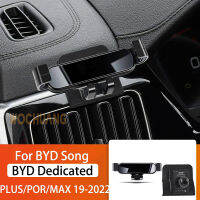 ที่วางศัพท์มือถือในรถยนต์สำหรับ BYD Song PLUS PRO MAX 2019-2022 360องศาหมุน GPS พิเศษ Mount Support cket อุปกรณ์เสริม