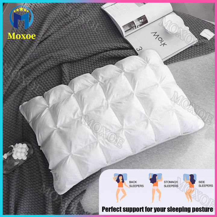 Super Support Soft DownAlternative Pillow King Size, Fluffy Soft Luxury Hotel Gel Sleeping