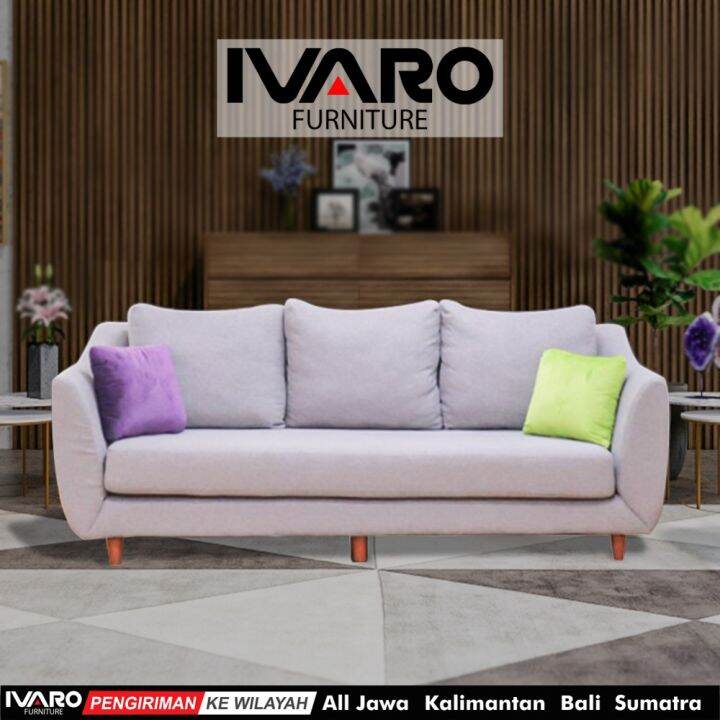 Sofa Seater / Kursi Minimalis / Sofa Ruang Tamu SMITH IVARO | Lazada ...