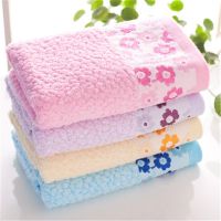 【DT】hot！ BEI fiber Face Hand bathroom cleaning Floral Soft Sets wholesale quality baby feeling towels