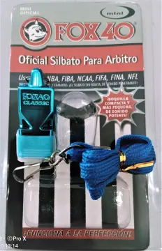 FOX 40 CLASSIC WHISTLE BLACK OFFICIAL REFEREE COACH NBA NFL SAFETY LIFEGUARD