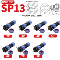 SP21 SP20 SP16 SP17 SP13เชื่อมต่อ2P 3P 4P 5P 6P 7 12Pin IP68กันน้ำได้สำหรับการบินปลั๊กและซ็อกเก็ต