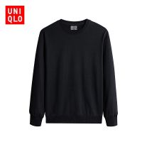 HOT★(COD) Uniqlo เสื้อกันหนาว คอกลม แขนยาว ทรงหลวม แบบลําลอง แฟชั่นสําหรับผู้ชาย