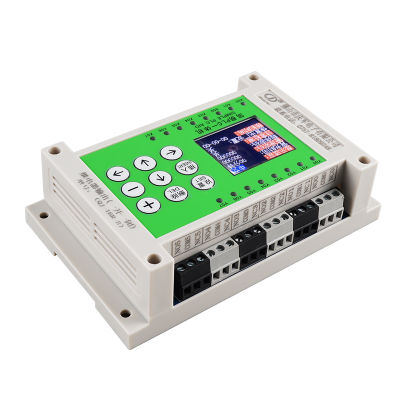 รีเลย์หน่วงเวลาที่ตั้งโปรแกรมได้8 In 8 Out Controller Cycle Timing Switch Simple PLC All-In-One โมดูล LCD Display