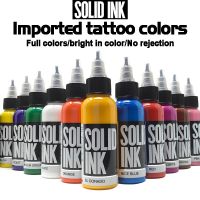 [Hot On Sale] 30ML/ Bottle Professional Tattoo Pigment Ink Safe Semi-Permanent Tattoo Paint Supply Body Beauty Tattoo Art Tattoo Ink Operating