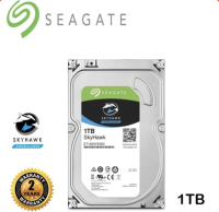 SEAGATE SKYHAWK ฮาร์ดดิส 1,2,4 TB 5900RPM, 64MB Surveillance สำหรับ CCTV ของแท้ 100% เคลมได้จริงศูนย์ไทย ส่งจริงส่งไว