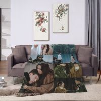 XZX180305  Kpop Hyun Bin SonYeJin Customized Custom Sofa Blanket Ultra-Soft And w a rm Throw Blankets For Couch/Bed/Outdoor