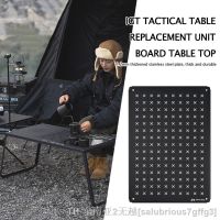 hyfvbu۞◆  Outdoor IGT Tables Unit Accessories Camping Blackened Table Board New