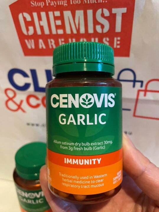 Cenovis Garlic Immunity 150 Capsules Lazada.vn