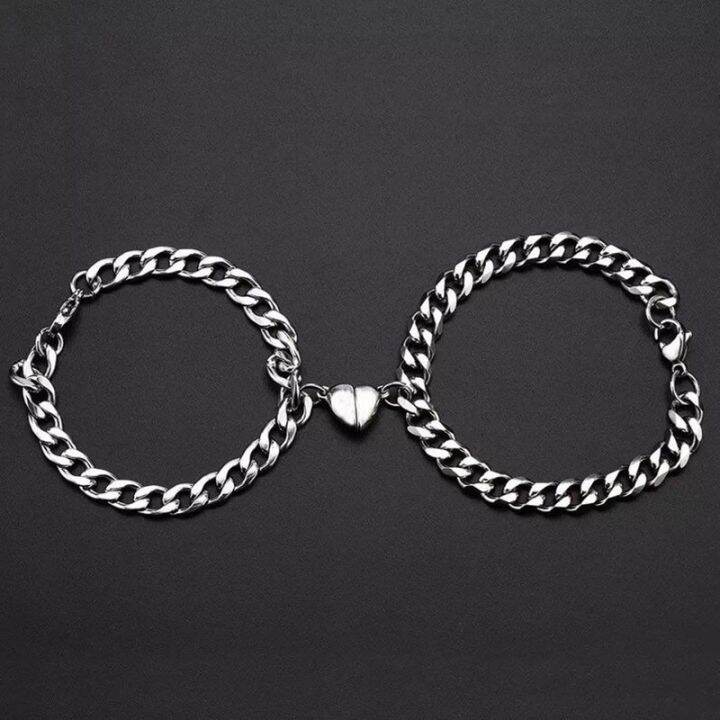 1-pairs-creative-magnet-attraction-couples-bracelets-heart-shaped-alloy-magnet-chains-lovers-bangle